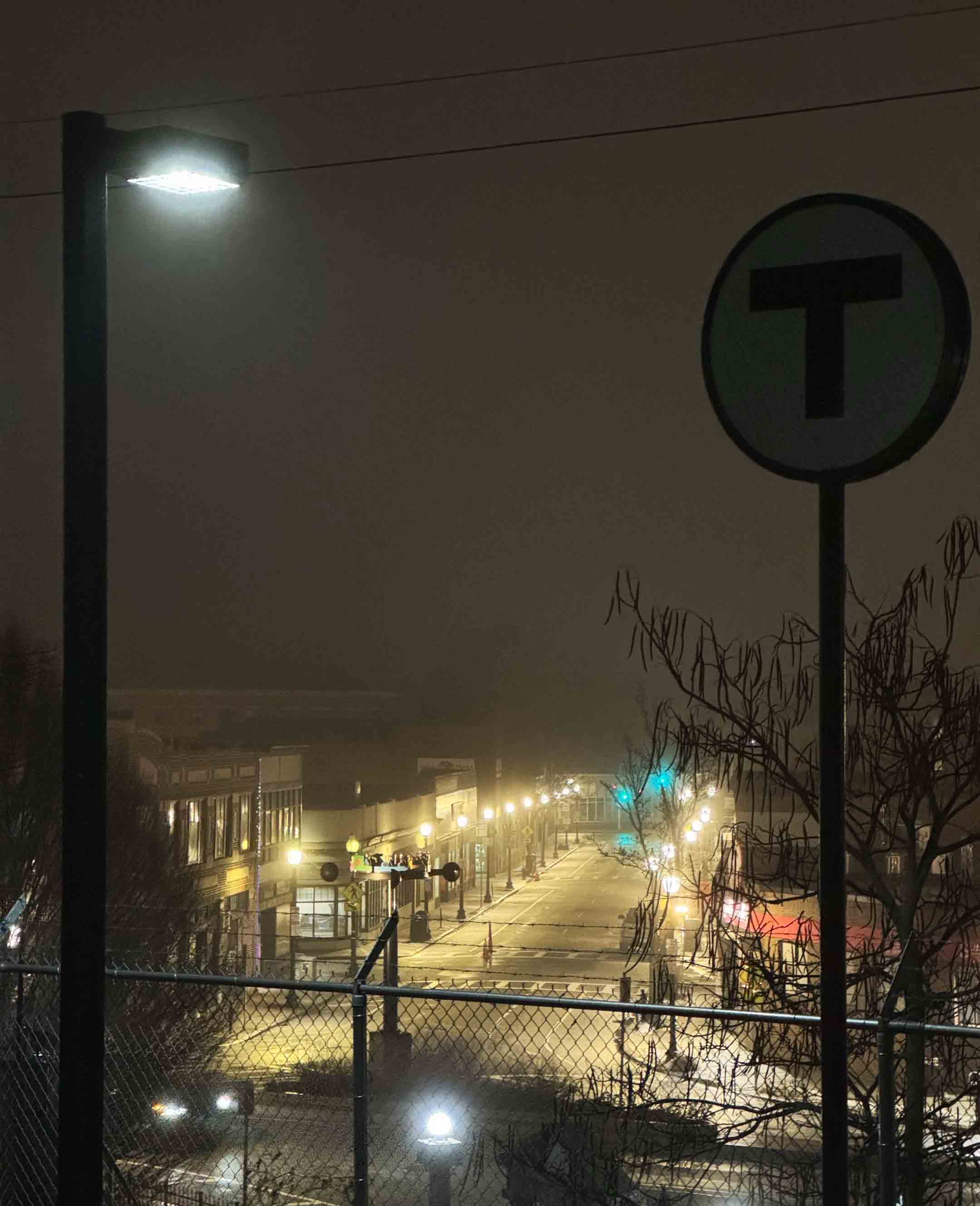 Early morning T stop